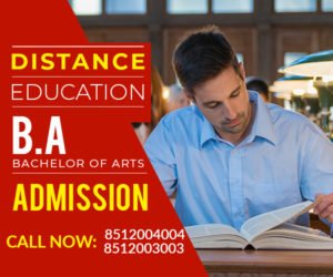 Bachelor Of Arts Distance Education Admission