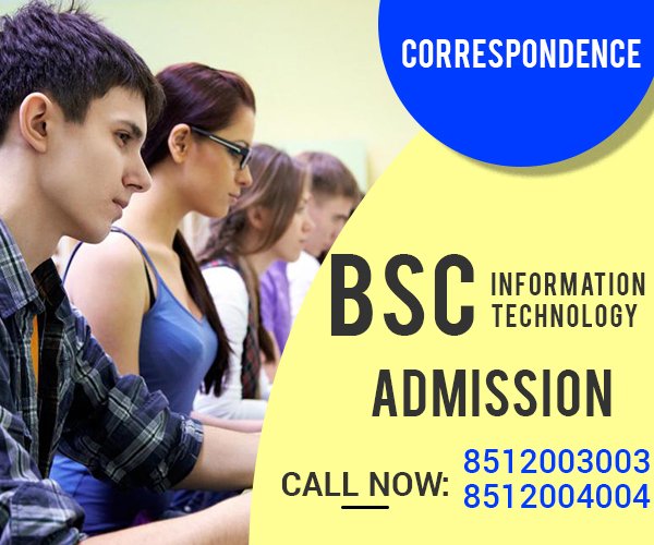 Distance education Bsc IT Information Technology admission 2024