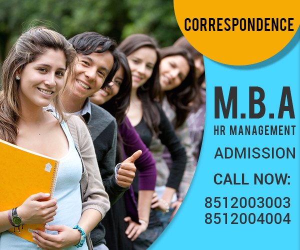 MBA HR Human resource-management-Correspondence-Admission